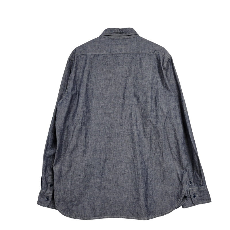 【中古品】【メンズ】 Nigel Cabourn ナイジェルケーボン 8045-13-10000 AW FIELD SHIRT フィールド シャツ 長袖 トップス 145-250721-rk-08-izu サイズ：50 カラー：ブルー系 万代Net店