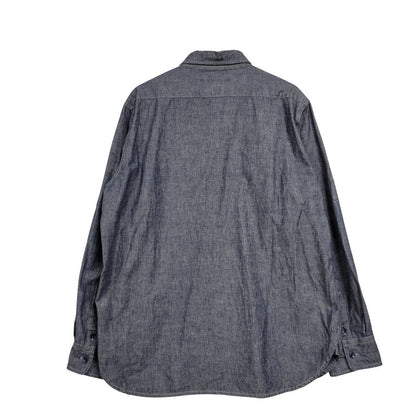 【中古品】【メンズ】 Nigel Cabourn ナイジェルケーボン 8045-13-10000 AW FIELD SHIRT フィールド シャツ 長袖 トップス 145-250721-rk-08-izu サイズ：50 カラー：ブルー系 万代Net店