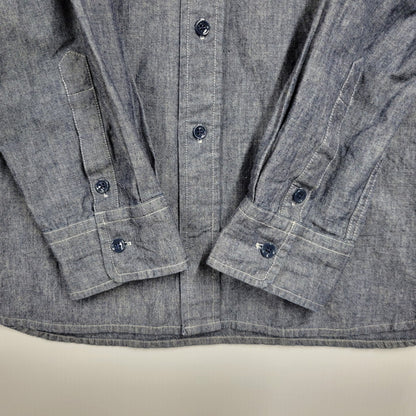 【中古品】【メンズ】 Nigel Cabourn ナイジェルケーボン 8045-13-10000 AW FIELD SHIRT フィールド シャツ 長袖 トップス 145-250721-rk-08-izu サイズ：50 カラー：ブルー系 万代Net店