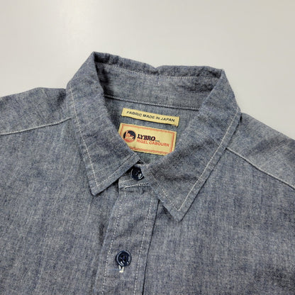 【中古品】【メンズ】 Nigel Cabourn ナイジェルケーボン 8045-13-10000 AW FIELD SHIRT フィールド シャツ 長袖 トップス 145-250721-rk-08-izu サイズ：50 カラー：ブルー系 万代Net店