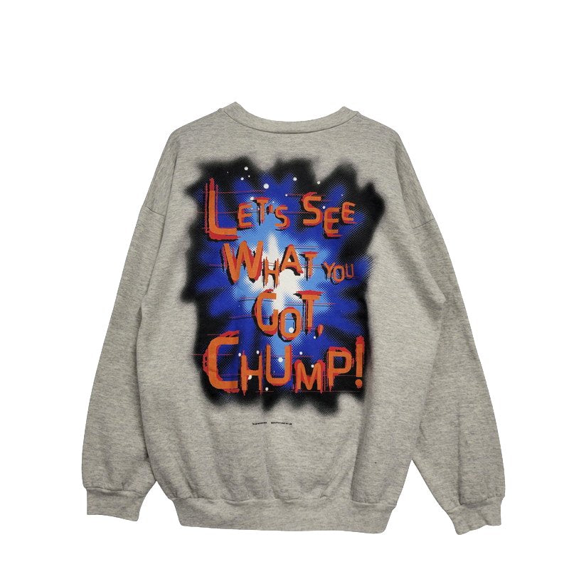 【中古品】【メンズ】 SPACE JAM スペース ジャム カナダ製 c1996 MOVIE SWEATSHIRT ムービー スウェット トップス 長袖 146-250721-rk-06-izu サイズ：不明 カラー：グレー 万代Net店