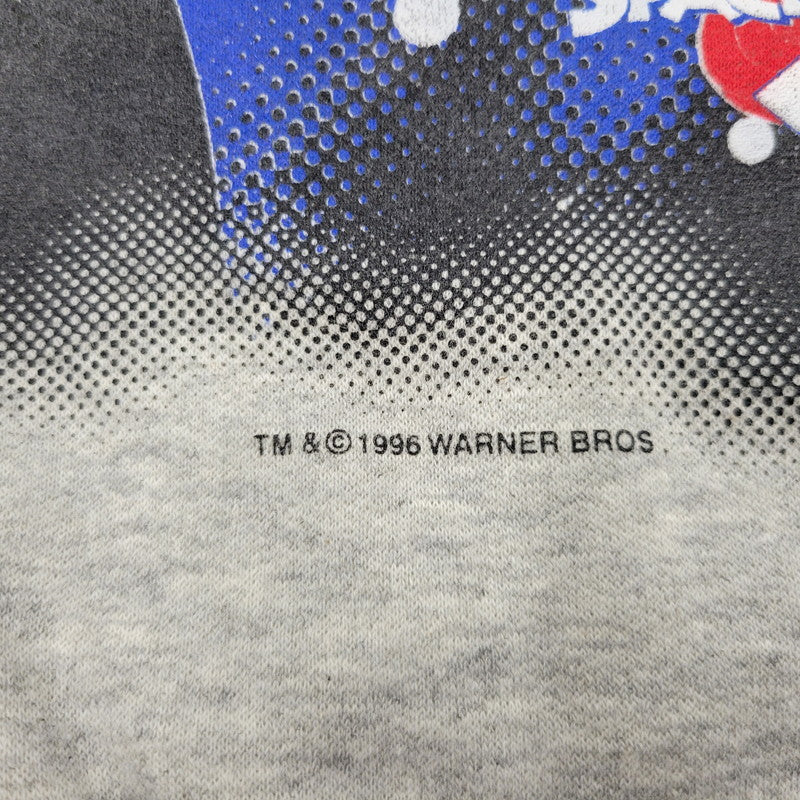 【中古品】【メンズ】 SPACE JAM スペース ジャム カナダ製 c1996 MOVIE SWEATSHIRT ムービー スウェット トップス 長袖 146-250721-rk-06-izu サイズ：不明 カラー：グレー 万代Net店