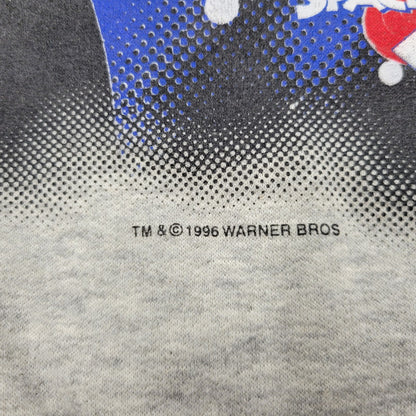 【中古品】【メンズ】 SPACE JAM スペース ジャム カナダ製 c1996 MOVIE SWEATSHIRT ムービー スウェット トップス 長袖 146-250721-rk-06-izu サイズ：不明 カラー：グレー 万代Net店