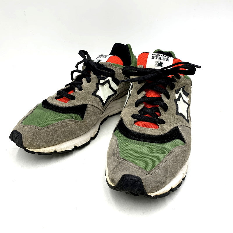 【中古品】【メンズ】 ATLANTIC STARS アトランティックスターズ イタリア製 SUEDE SNEAKERS スエードスニーカー 靴 シューズ スニーカー 163-250725-ma-19-izu サイズ：不明 カラー：KHAKI 万代Net店