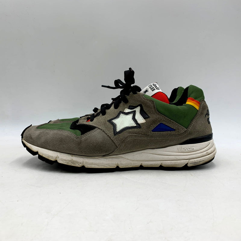 【中古品】【メンズ】 ATLANTIC STARS アトランティックスターズ イタリア製 SUEDE SNEAKERS スエードスニーカー 靴 シューズ スニーカー 163-250725-ma-19-izu サイズ：不明 カラー：KHAKI 万代Net店