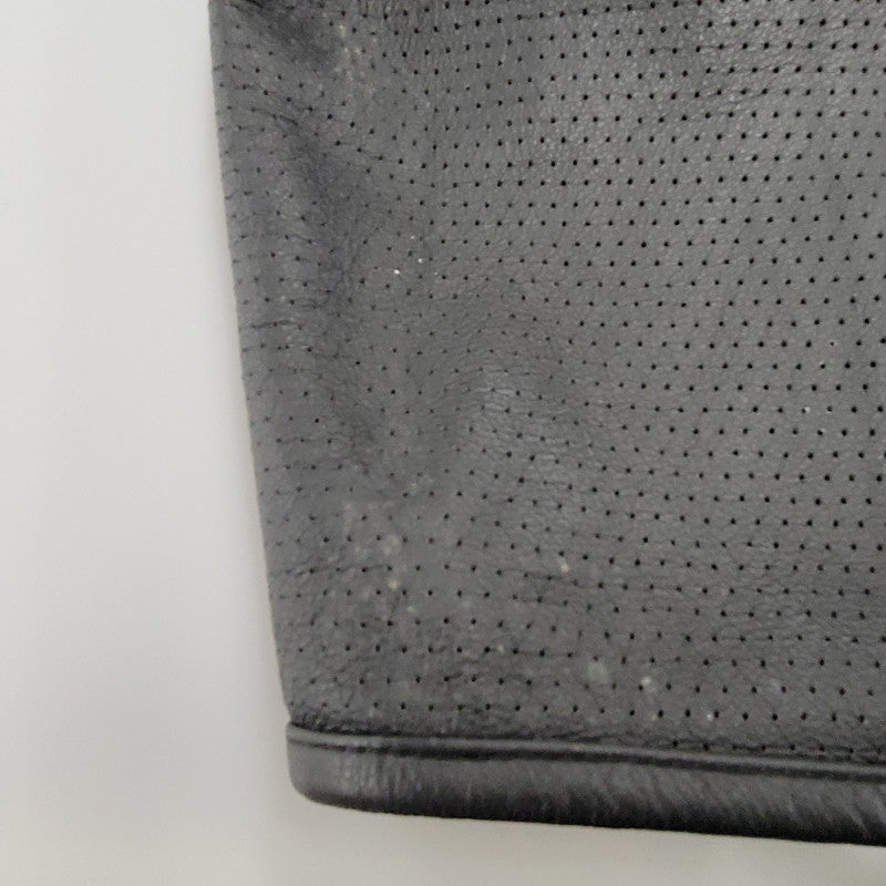 【現状渡し品】【メンズ】 NANKAI ナンカイ MESH COW LEATHER ZIP UP SS JACKET メッシュ カウ レザー ジップ アップ ジャケット 145-250724-rk-05-izu サイズ：XL カラー：ブラック 万代Net店