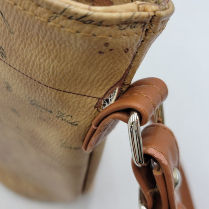 【中古品】【メンズ/レディース】 PRIMA CLASSE プリマクラッセ MAP SHOULDER BAG マップ ショルダーバッグ 鞄 カバン 188-250725-ma-02-izu カラー：茶系 万代Net店