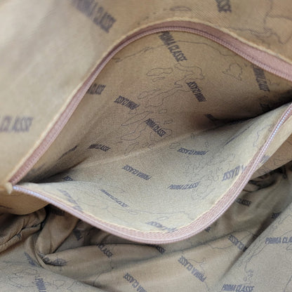 【中古品】【メンズ/レディース】 PRIMA CLASSE プリマクラッセ MAP SHOULDER BAG マップ ショルダーバッグ 鞄 カバン 188-250725-ma-02-izu カラー：茶系 万代Net店