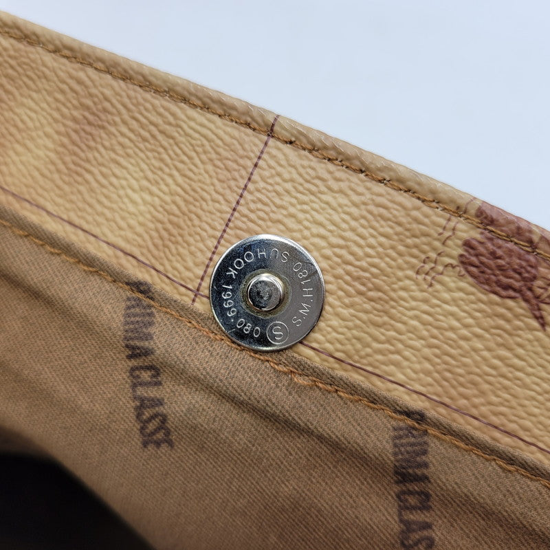 【中古品】【メンズ/レディース】 PRIMA CLASSE プリマクラッセ MAP SHOULDER BAG マップ ショルダーバッグ 鞄 カバン 188-250725-ma-02-izu カラー：茶系 万代Net店