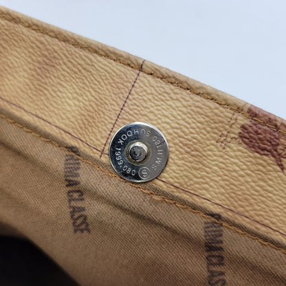 【中古品】【メンズ/レディース】 PRIMA CLASSE プリマクラッセ MAP SHOULDER BAG マップ ショルダーバッグ 鞄 カバン 188-250725-ma-02-izu カラー：茶系 万代Net店