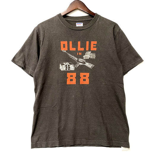 【中古品】【メンズ】 DUBBLEWORKS ダブルワークス WARE HOUSE ウエアハウス OLLIE IN 88 SS TEE ショートスリーブ Tシャツ 半袖 トップス 145-250723-as-38-izu サイズ：M カラー：グレー 万代Net店