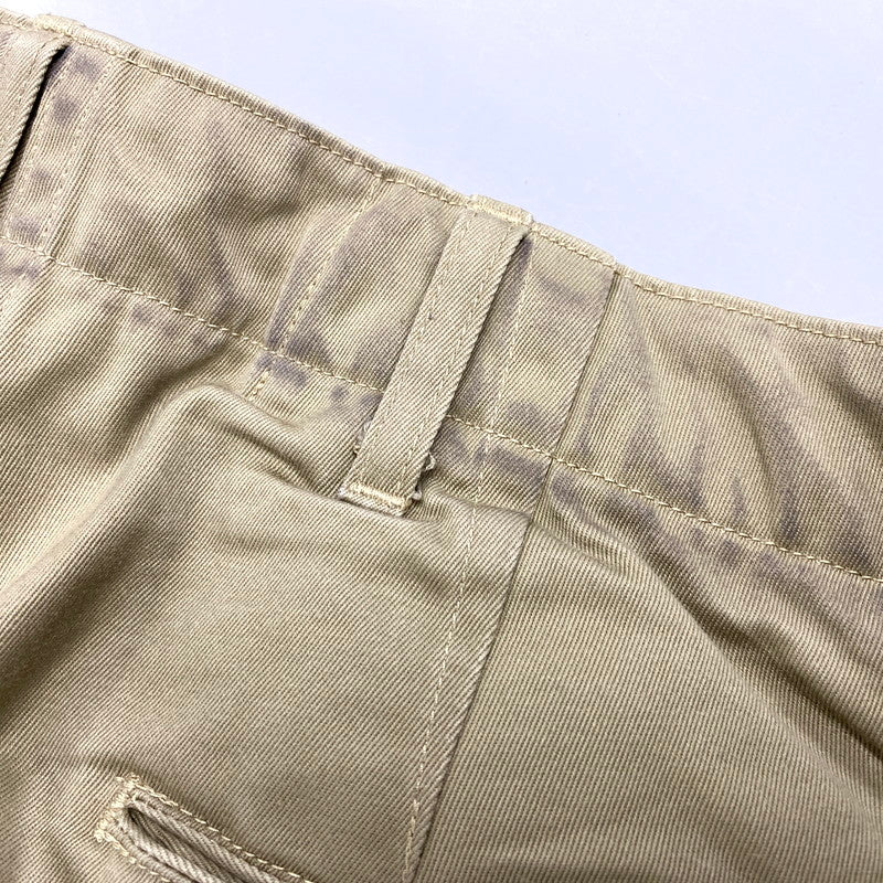 【中古品】【メンズ】 Buzz Rickson's バズリクソンズ ORIGINAL SPEC CHINOS BR40025 オリジナルスペック チノ パンツ ボトムス 156-250723-as-34-izu サイズ：31×34 カラー：ベージュ 万代Net店
