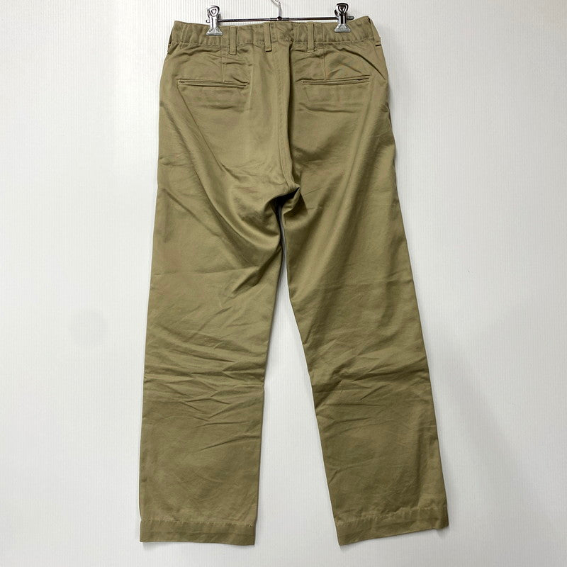 【中古品】【メンズ】 Buzz Rickson's バズリクソンズ ORIGINAL SPEC CHINOS BR40025 オリジナルスペック チノ パンツ ボトムス 156-250723-as-34-izu サイズ：31×34 カラー：ベージュ 万代Net店