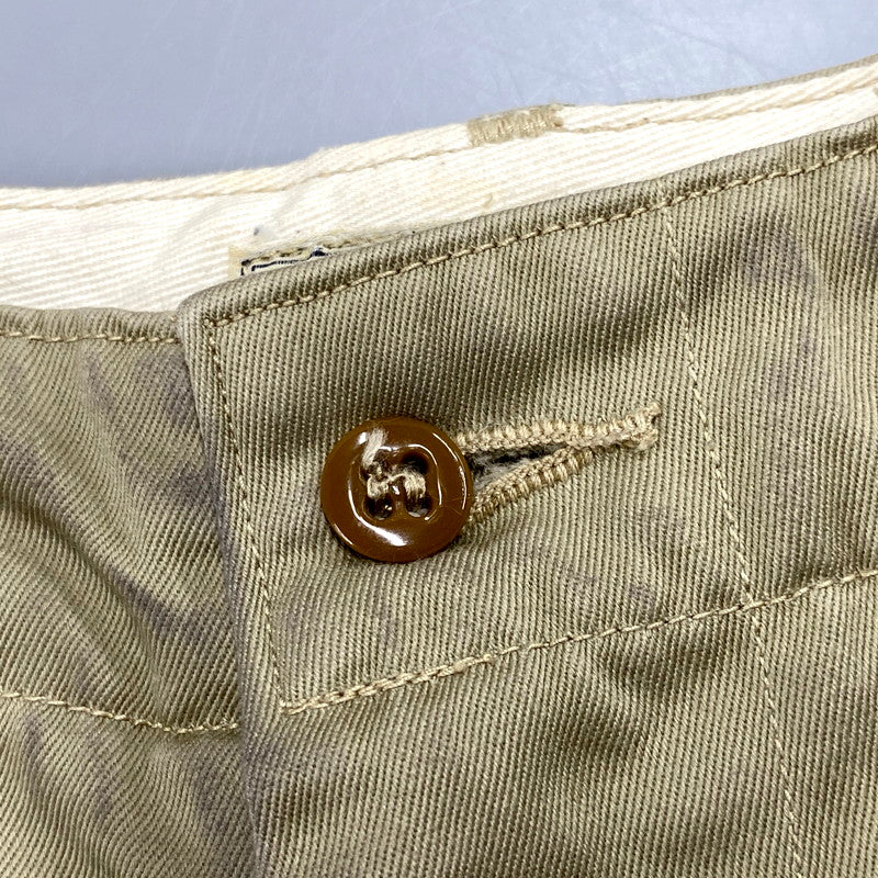 【中古品】【メンズ】 Buzz Rickson's バズリクソンズ ORIGINAL SPEC CHINOS BR40025 オリジナルスペック チノ パンツ ボトムス 156-250723-as-34-izu サイズ：31×34 カラー：ベージュ 万代Net店