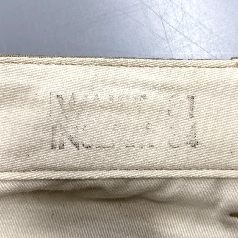 【中古品】【メンズ】 Buzz Rickson's バズリクソンズ ORIGINAL SPEC CHINOS BR40025 オリジナルスペック チノ パンツ ボトムス 156-250723-as-34-izu サイズ：31×34 カラー：ベージュ 万代Net店