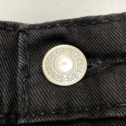 【中古美品】【メンズ】 Levi's リーバイス 502 TAPER STRETCH PANTS 29507-1549 ストレッチ パンツ ボトムス 158-250723-as-33-izu サイズ：30×32 カラー：ブラック 万代Net店