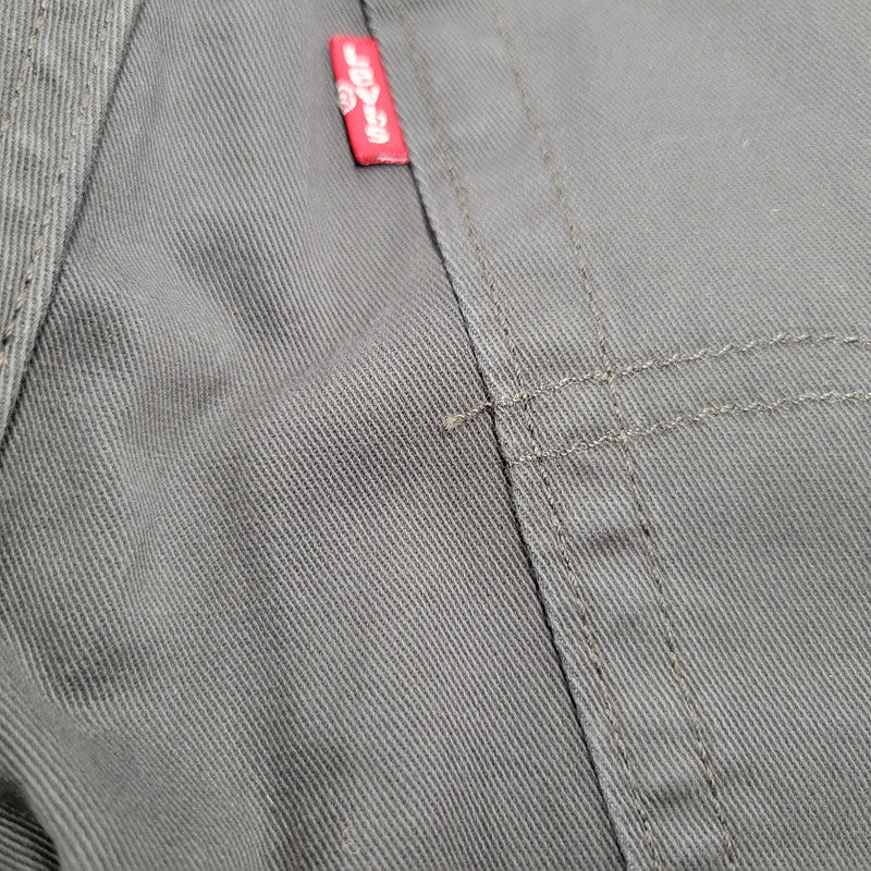 【中古美品】【メンズ】 Levi's リーバイス 29507-0049 502 TAPERD STRETCH PANTS テーパード ズボン ストレッチ パンツ 158-250724-rk-03-izu サイズ：30×32 カラー：ブラック 万代Net店