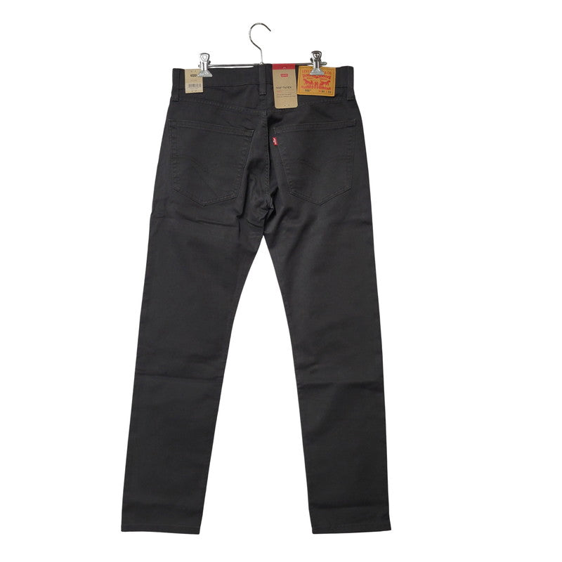 【中古美品】【メンズ】 Levi's リーバイス 29507-0049 502 TAPERD STRETCH PANTS テーパード ズボン ストレッチ パンツ 158-250724-rk-03-izu サイズ：30×32 カラー：ブラック 万代Net店