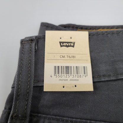 【中古美品】【メンズ】 Levi's リーバイス 29507-0049 502 TAPERD STRETCH PANTS テーパード ズボン ストレッチ パンツ 158-250724-rk-02-izu サイズ：30×32 カラー：ブラック 万代Net店