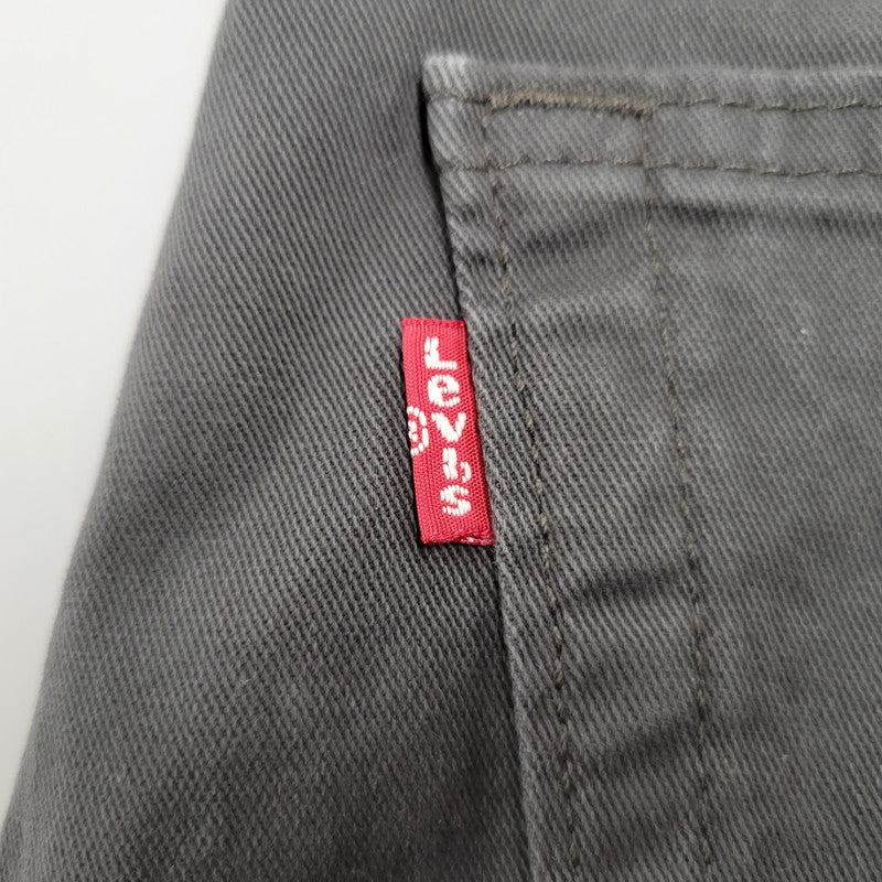 【中古美品】【メンズ】 Levi's リーバイス 29507-0049 502 TAPERD STRETCH PANTS テーパード ズボン ストレッチ パンツ 158-250724-rk-02-izu サイズ：30×32 カラー：ブラック 万代Net店