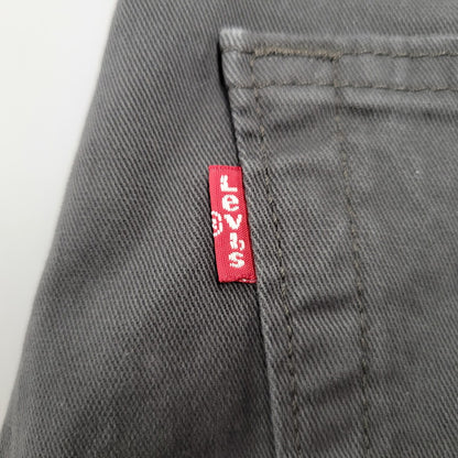【中古美品】【メンズ】 Levi's リーバイス 29507-0049 502 TAPERD STRETCH PANTS テーパード ズボン ストレッチ パンツ 158-250724-rk-02-izu サイズ：30×32 カラー：ブラック 万代Net店