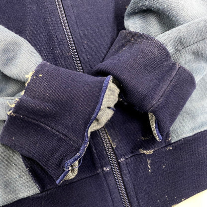 【現状渡し品】【メンズ】 BRECHT TRACK JACKET トラックジャケット 146-250723-as-29-izu サイズ：27 カラー：ネイビー×ブルー 万代Net店