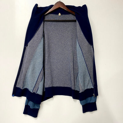 【現状渡し品】【メンズ】 BRECHT TRACK JACKET トラックジャケット 146-250723-as-29-izu サイズ：27 カラー：ネイビー×ブルー 万代Net店