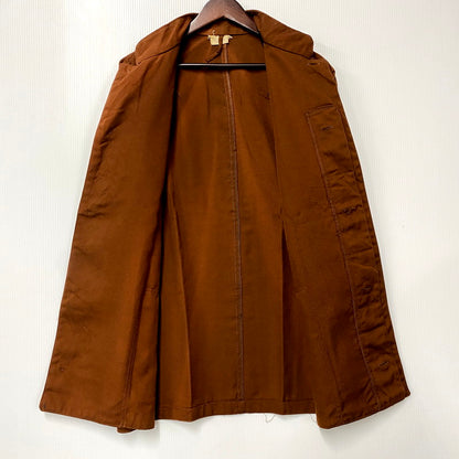 【現状渡し品】【メンズ】 USED EURO VINTAGE WORK JACKET ワークジャケット アウター 146-250723-as-28-izu カラー：ブラウン 万代Net店