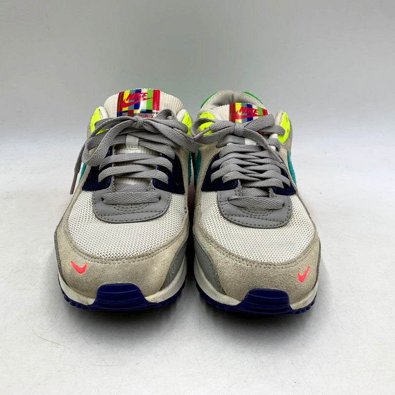 【中古品】【メンズ】 NIKE ナイキ DA5562-001 AIR MAX 90 エアマックス 90 靴 スニーカー シューズ 160-250725-ma-15-izu サイズ：27cm カラー：TV COLOR BARS 万代Net店