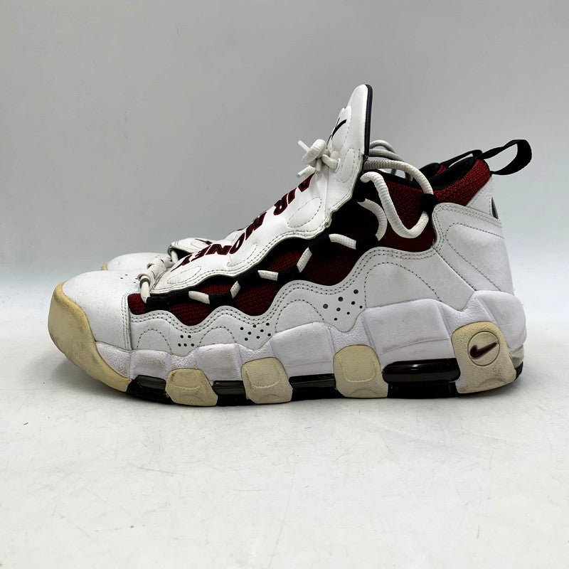 【中古品】【メンズ】 NIKE ナイキ AJ2998-100 AIR MORE MONEY エアモアマネー 靴 スニーカー シューズ 160-250725-ma-20-izu サイズ：26.5cm カラー：WHITE/BLACK-UNIVERSITY RED 万代Net店