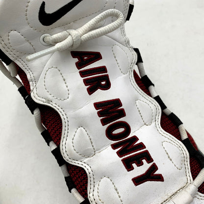 【中古品】【メンズ】 NIKE ナイキ AJ2998-100 AIR MORE MONEY エアモアマネー 靴 スニーカー シューズ 160-250725-ma-20-izu サイズ：26.5cm カラー：WHITE/BLACK-UNIVERSITY RED 万代Net店