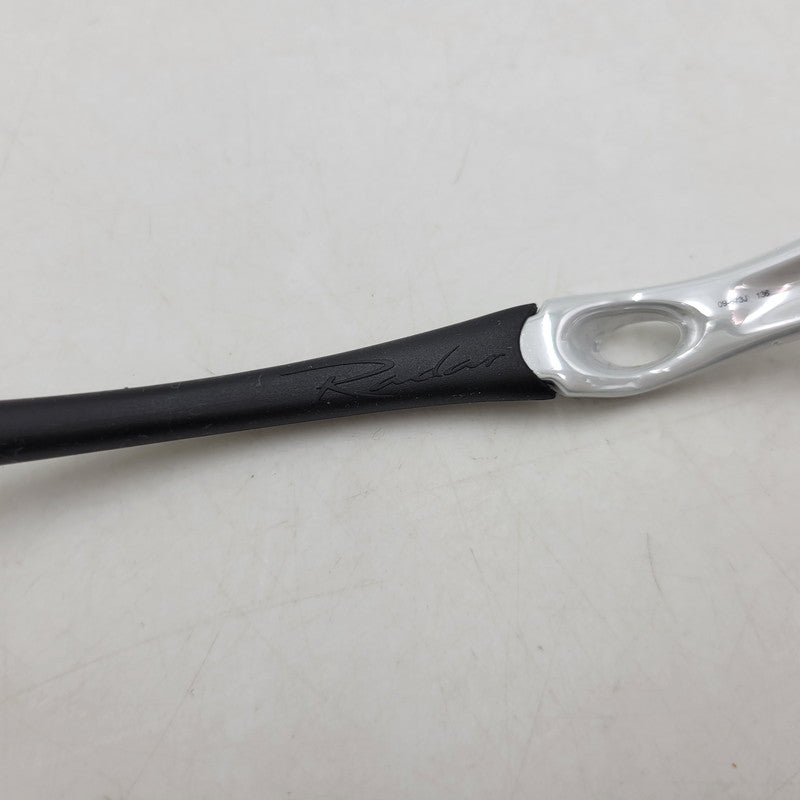 【中古品】【メンズ/レディース】 OAKLEY オークリー RADER SPORT SUNGLASSES 09-673J スポーツ サングラス 203-250724-as-08-izu カラー：シルバー×ブラック×レッド系 万代Net店