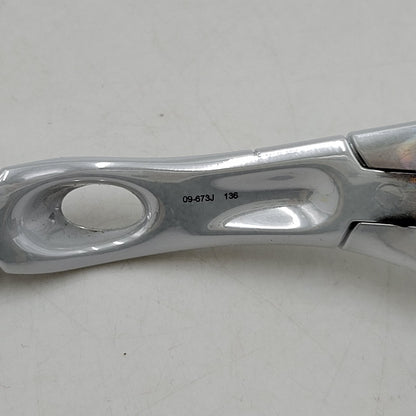 【中古品】【メンズ/レディース】 OAKLEY オークリー RADER SPORT SUNGLASSES 09-673J スポーツ サングラス 203-250724-as-08-izu カラー：シルバー×ブラック×レッド系 万代Net店