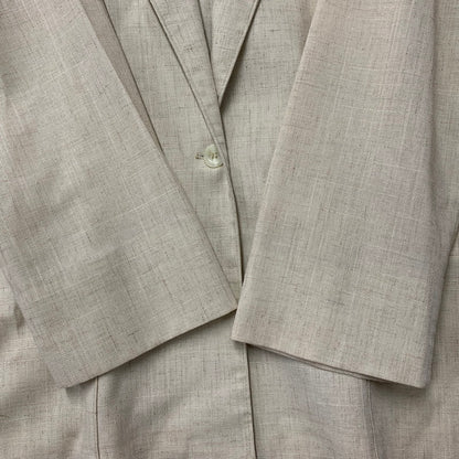 【中古品】【メンズ】 ALFRED DUNNER アルフレッド ダナー USA製 TAILORED JACKET テーラード ジャケット アウター 146-250724-rk-20-izu サイズ：18 カラー：ベージュ 万代Net店