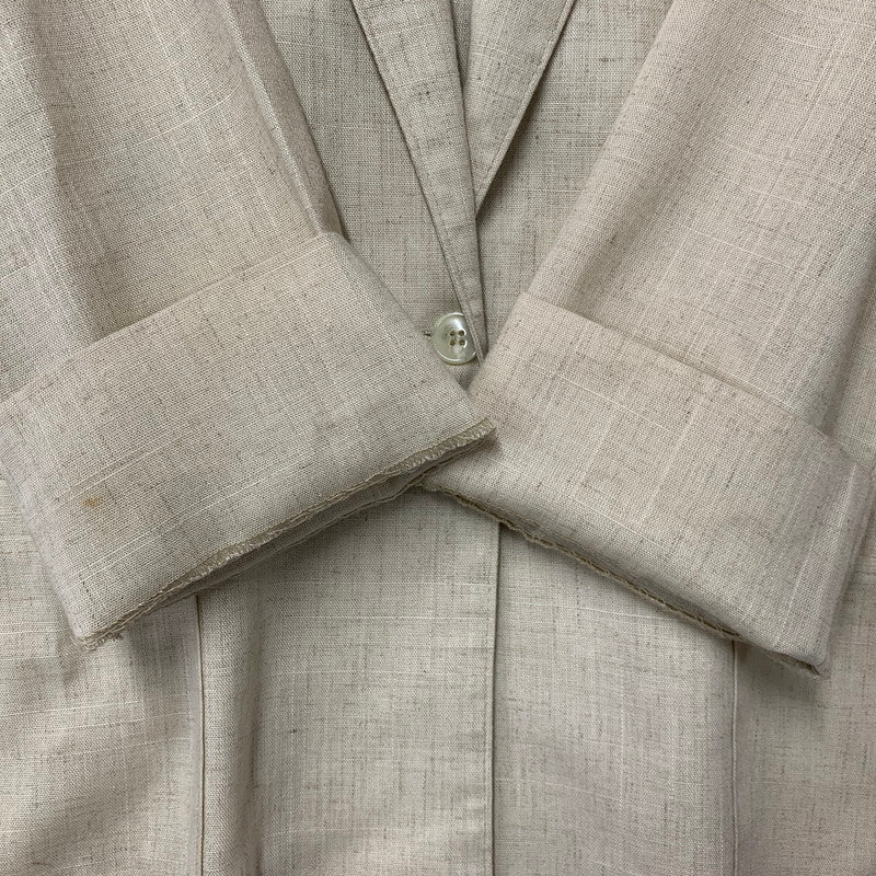 【中古品】【メンズ】 ALFRED DUNNER アルフレッド ダナー USA製 TAILORED JACKET テーラード ジャケット アウター 146-250724-rk-20-izu サイズ：18 カラー：ベージュ 万代Net店