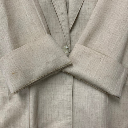 【中古品】【メンズ】 ALFRED DUNNER アルフレッド ダナー USA製 TAILORED JACKET テーラード ジャケット アウター 146-250724-rk-20-izu サイズ：18 カラー：ベージュ 万代Net店