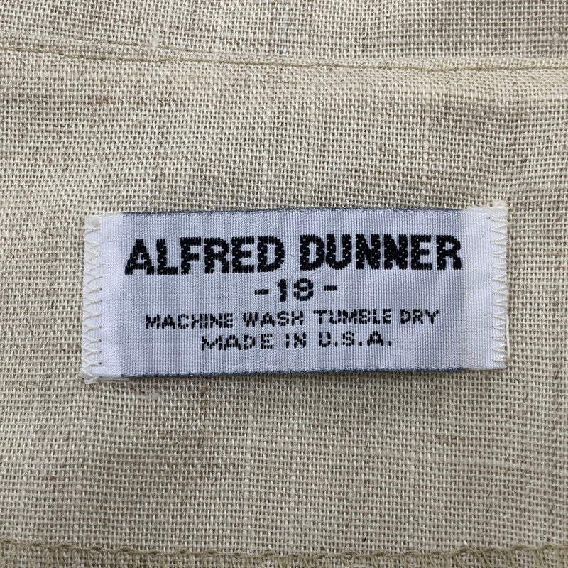 【中古品】【メンズ】 ALFRED DUNNER アルフレッド ダナー USA製 TAILORED JACKET テーラード ジャケット アウター 146-250724-rk-20-izu サイズ：18 カラー：ベージュ 万代Net店