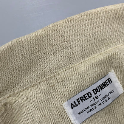 【中古品】【メンズ】 ALFRED DUNNER アルフレッド ダナー USA製 TAILORED JACKET テーラード ジャケット アウター 146-250724-rk-20-izu サイズ：18 カラー：ベージュ 万代Net店