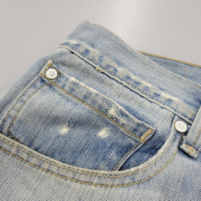 【現状渡し品】【メンズ】 Levi's リーバイス SILVERTAB シルバータブ BOOT DENIM PANTS 445920921 デニムパンツ 刻印4196 メキシコ製 ジーンズ ボトムス 157-250726-as-11-izu サイズ：36×34 カラー：ライトインディゴ 万代Net店