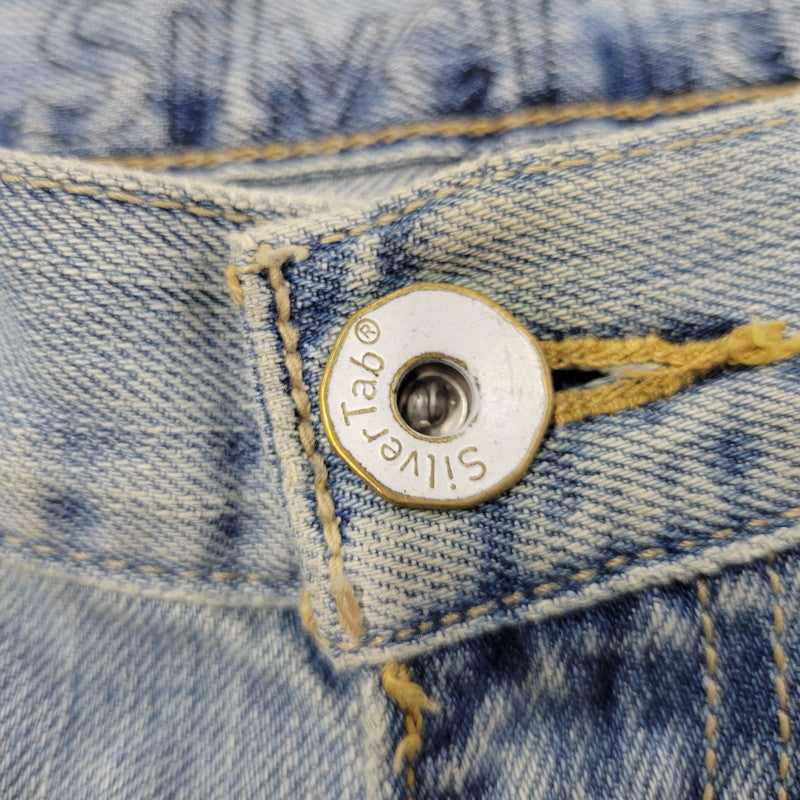 【現状渡し品】【メンズ】 Levi's リーバイス SILVERTAB シルバータブ BOOT DENIM PANTS 445920921 デニムパンツ 刻印4196 メキシコ製 ジーンズ ボトムス 157-250726-as-11-izu サイズ：36×34 カラー：ライトインディゴ 万代Net店