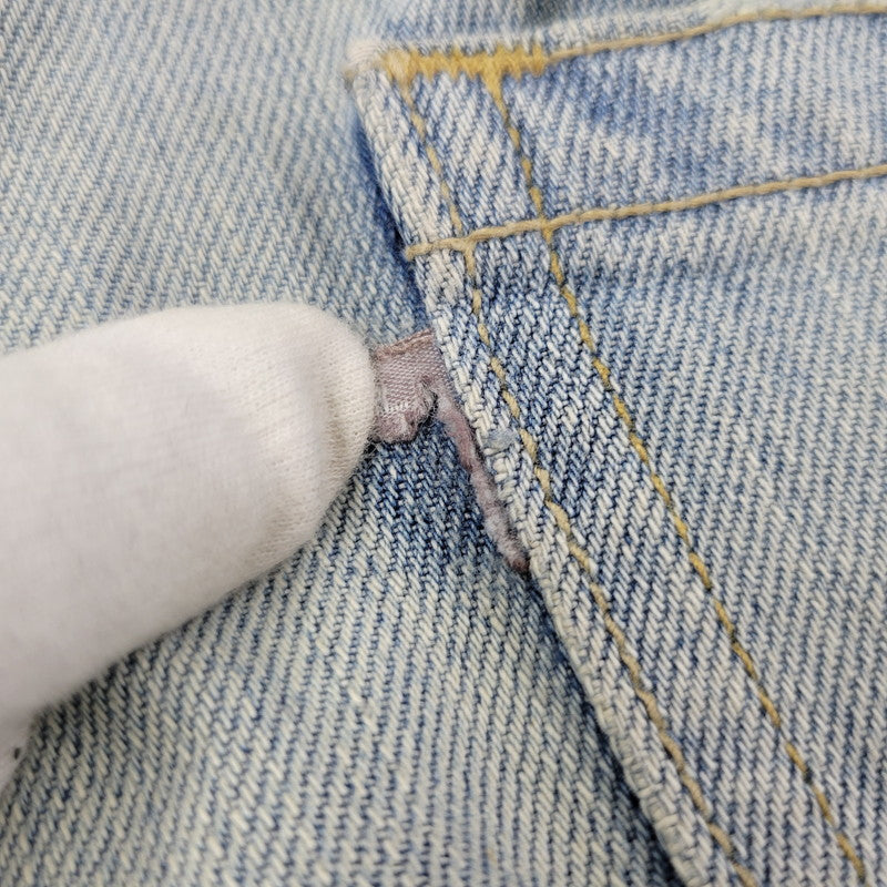 【現状渡し品】【メンズ】 Levi's リーバイス SILVERTAB シルバータブ BOOT DENIM PANTS 445920921 デニムパンツ 刻印4196 メキシコ製 ジーンズ ボトムス 157-250726-as-11-izu サイズ：36×34 カラー：ライトインディゴ 万代Net店