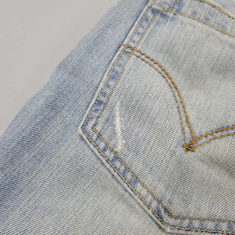 【現状渡し品】【メンズ】 Levi's リーバイス SILVERTAB シルバータブ BOOT DENIM PANTS 445920921 デニムパンツ 刻印4196 メキシコ製 ジーンズ ボトムス 157-250726-as-11-izu サイズ：36×34 カラー：ライトインディゴ 万代Net店