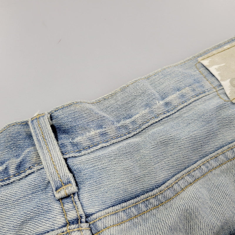 【現状渡し品】【メンズ】 Levi's リーバイス SILVERTAB シルバータブ BOOT DENIM PANTS 445920921 デニムパンツ 刻印4196 メキシコ製 ジーンズ ボトムス 157-250726-as-11-izu サイズ：36×34 カラー：ライトインディゴ 万代Net店