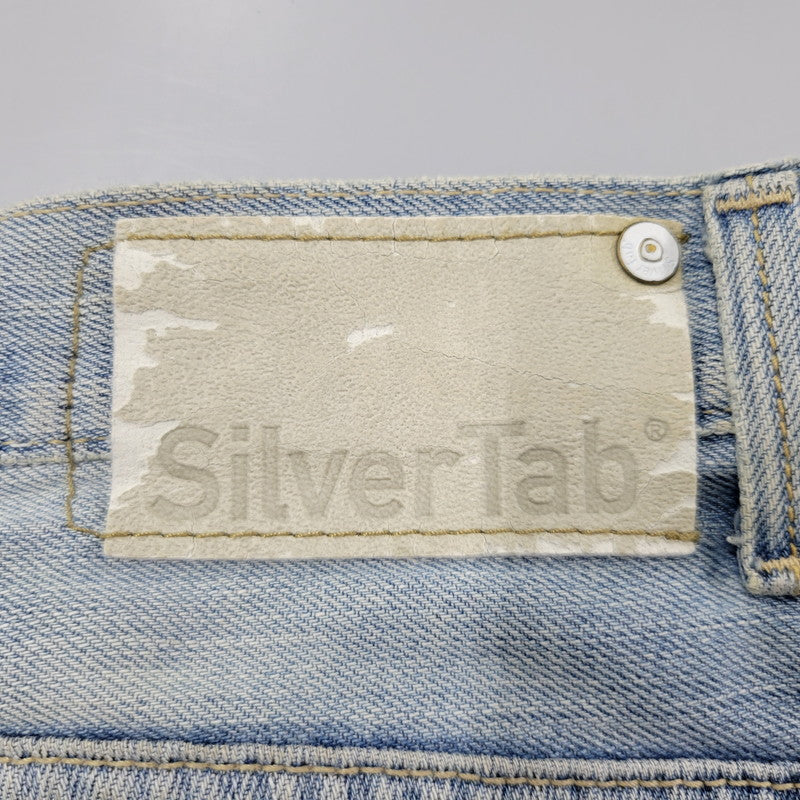 【現状渡し品】【メンズ】 Levi's リーバイス SILVERTAB シルバータブ BOOT DENIM PANTS 445920921 デニムパンツ 刻印4196 メキシコ製 ジーンズ ボトムス 157-250726-as-11-izu サイズ：36×34 カラー：ライトインディゴ 万代Net店