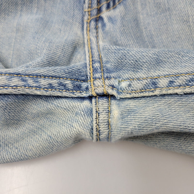 【現状渡し品】【メンズ】 Levi's リーバイス SILVERTAB シルバータブ BOOT DENIM PANTS 445920921 デニムパンツ 刻印4196 メキシコ製 ジーンズ ボトムス 157-250726-as-11-izu サイズ：36×34 カラー：ライトインディゴ 万代Net店