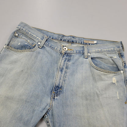 【現状渡し品】【メンズ】 Levi's リーバイス SILVERTAB シルバータブ BOOT DENIM PANTS 445920921 デニムパンツ 刻印4196 メキシコ製 ジーンズ ボトムス 157-250726-as-11-izu サイズ：36×34 カラー：ライトインディゴ 万代Net店