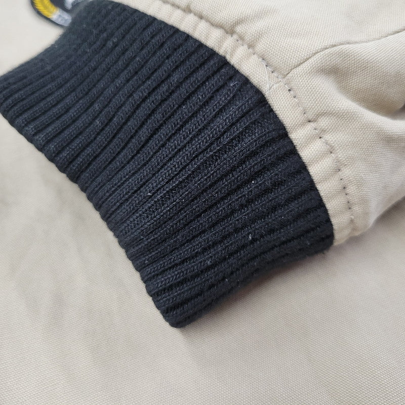 【中古品】【メンズ】 AVIREX アヴィレックス REVERSIBLE STADIUM JACKET リバーシブル スタジアム ジャケット アウター 145-250726-as-10-izu サイズ：XXL カラー：ブラック×ベージュ 万代Net店