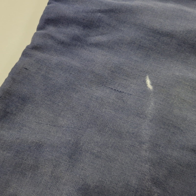 【現状渡し品】【メンズ】 USED FRENCH VINTAGE フレンチヴィンテージ A P MICHEL BLUE MOLESKIN WORK OVERALLS ドーナツボタン ブルー モールスキン ワーク オーバーオール 157-250727-as-05-izu カラー：ブルー 万代Net店