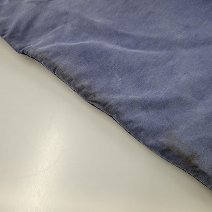 【現状渡し品】【メンズ】 USED FRENCH VINTAGE フレンチヴィンテージ A P MICHEL BLUE MOLESKIN WORK OVERALLS ドーナツボタン ブルー モールスキン ワーク オーバーオール 157-250727-as-05-izu カラー：ブルー 万代Net店