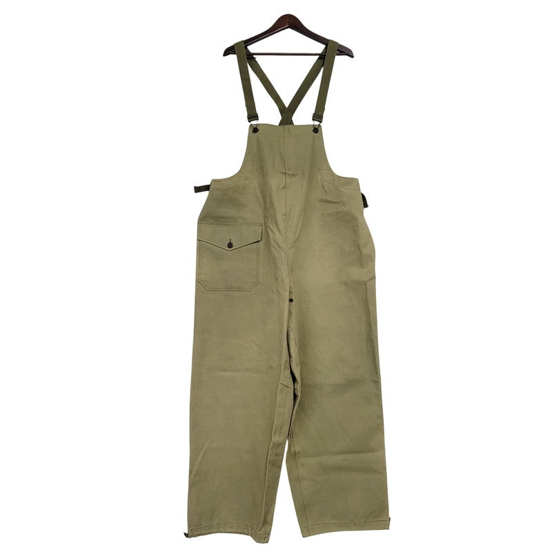 【現状渡し品】【メンズ】 U.S.NAVY ユーエスネイビー CAMBRIDGE RUBBER COMPANY N-1 RAIN DECK PANTS 72-T-8020 レイン デッキ パンツ 13スターボタン 157-250727-as-06-izu サイズ：M カラー：カーキ 万代Net店